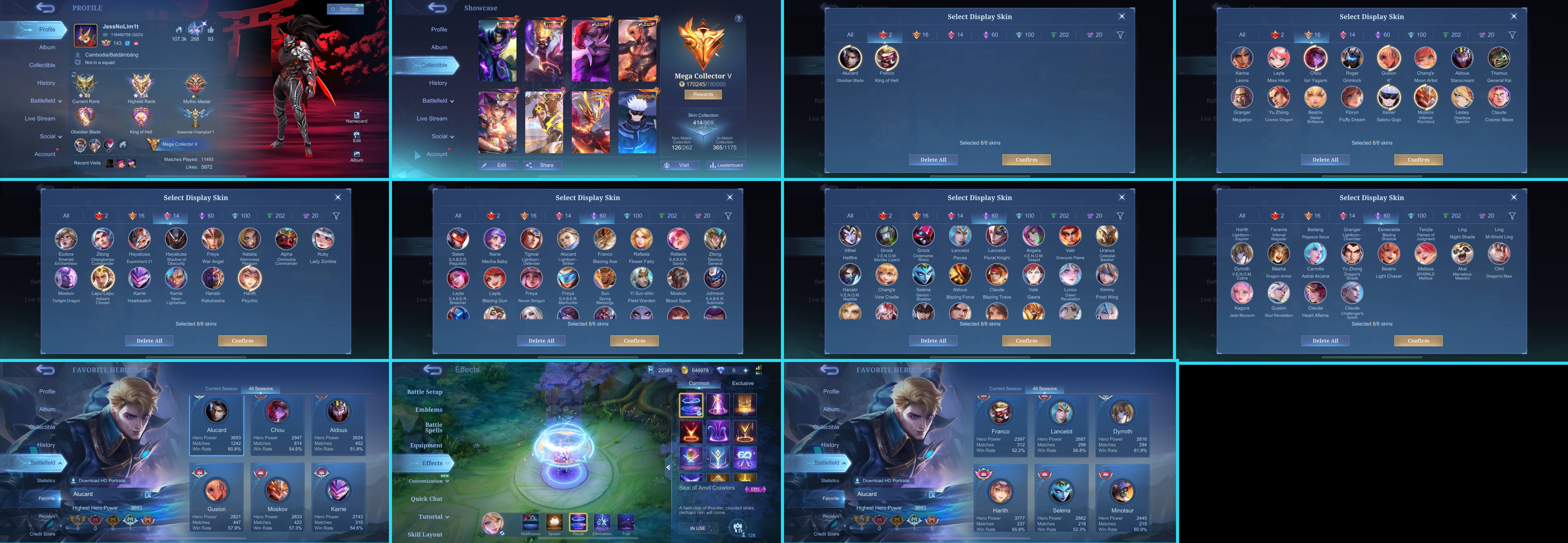 Account MLBB 125$
